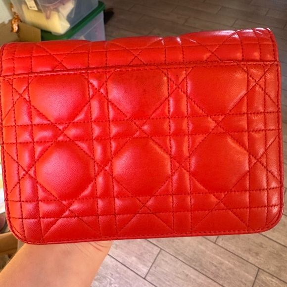 Dior Lamb Skin Cannage bag - Picture 6 of 11